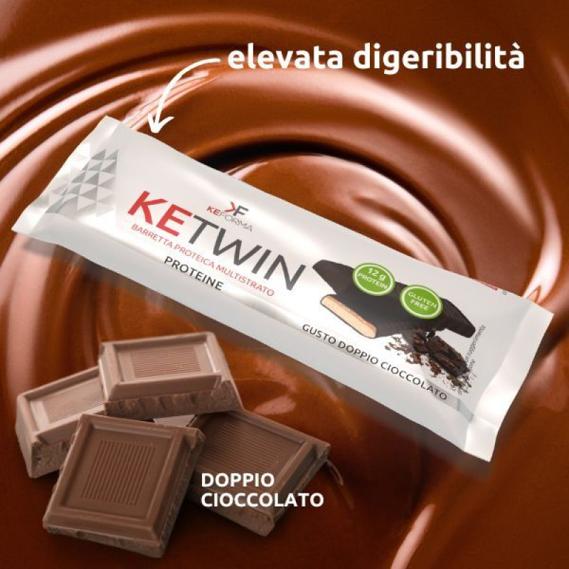 KE TWIN | Πρωτεϊνική μπάρα Double Chocolate