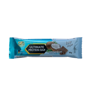 Z-Konzept ULTIMATE 50% PROTEIN Bar με Κολλαγόνο Coconut – Milk chocolate & Scratches
